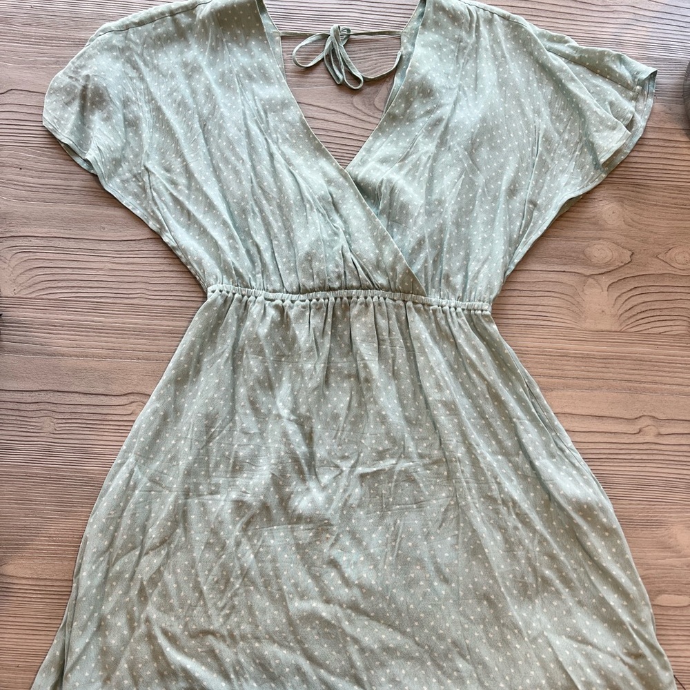 & Other Stories Polka Dot Mini Dress